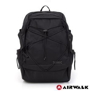 AIRWALK -精神解放黑金系列後背包-黑色A635420320