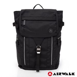 AIRWALK -悠然風雅後背包-黑色A635420420