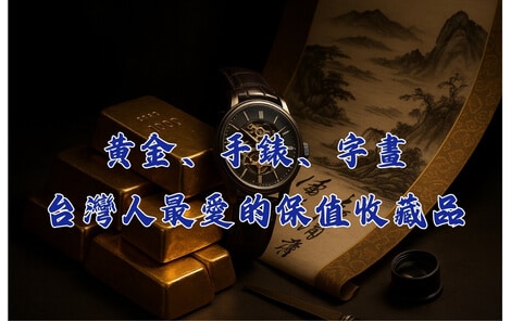 黃金、手錶、字畫：台灣人最愛的保值收藏品