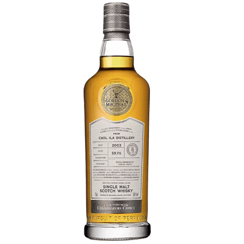 高登麥克菲爾 品味家精選 卡爾里拉2003年單一麥芽威士忌Gordon & MacPhail Connoisseurs Choice Caol Ila 2003 Refill Sherry Butt#302374 Single Malt Scotch Wh