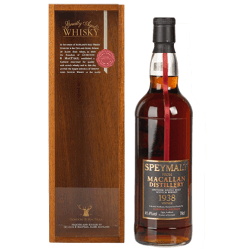 高登麥克菲爾 麥卡倫 1938 單一麥芽威士忌Gordon&MacPhail Macallan 1938 Single Malt Scotch Whisky