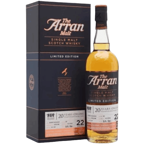 愛倫 1996 22年 The Whisky Exchange 20週年紀念 限量版 單一麥芽蘇格蘭威士忌