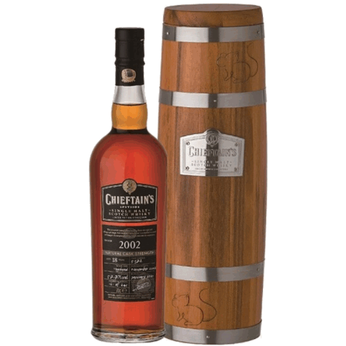 老酋長 錢鼠限量版原酒 2002 18年單一麥芽威士忌Chieftain's Black Label 2002 Natural Cask Strength Single Malt Scotch Whisky