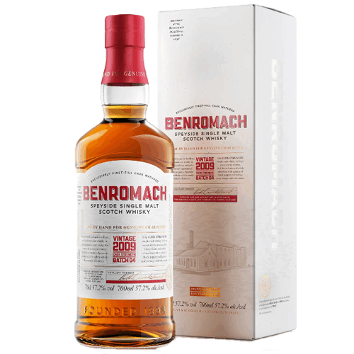 百樂門 2009 臻選年份原桶強度 單一麥芽威士忌Benromach Cask Strength Vintage Speyside Single Malt Scotch Whisky Vintage 2009-Batch 4
