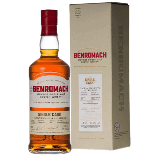 百樂門  甄選單桶2003-2021 CASK50 單一麥芽威士忌Benromach 2003-2021 Single Malt Scotch Whisky