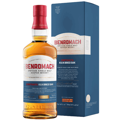 百樂門 對比系列Kiln Dry烘乾橡木桶單一麥芽威士忌Benromach Virgin Oak Kiln Dried Oak Single Malt Whisky