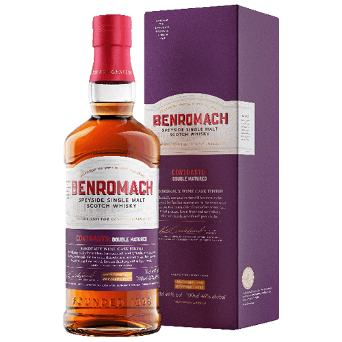 百樂門 對比系列波爾多酒桶雙桶熟成單一麥芽威士忌Benromach Distillery Launches Limited-Edition Whisky Double Matured In First-Fill Bourbon And Bordeaux W