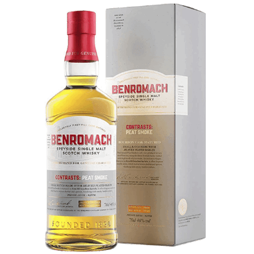 百樂門2012-2022泥煤煙燻波本單一麥芽威士忌Benromach PEAT SMOKE Speyside Single Malt 2012 Single Malt Scotch Whisky