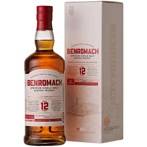 百樂門 12年原酒2023年單一麥芽威士忌Benromach 12 Years Cask Strength Single Malt Scotch Whisky