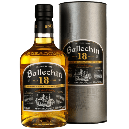 艾德多爾 18年 第一版泥煤原酒單一麥芽威士忌Edradour Ballechin 18Year Old Batch 1 Cask Strength Edition Whisky