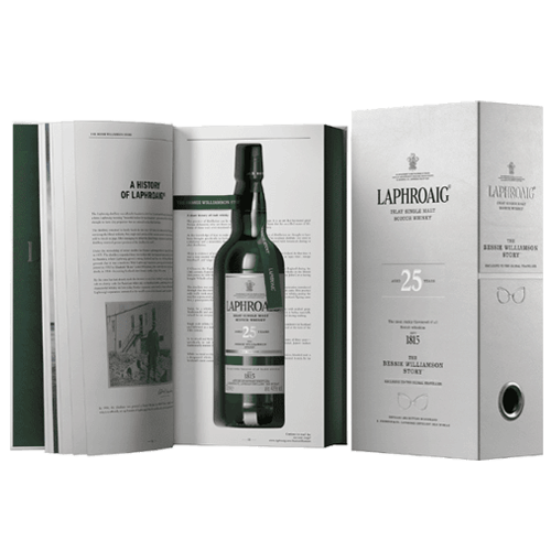 拉弗格 25年書冊限量版單一麥芽蘇格蘭威士忌Laphroaig 25 Years The Bessie Williamson Story Single Malt Scotch Whisky