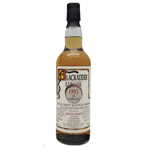 黑蛇裝瓶廠 布萊迪25年單一桶原桶強度威士BlackAdder Raw Cask Bruichladdich 1993 25YO Cask Strength Single Malt Scotch Whisky