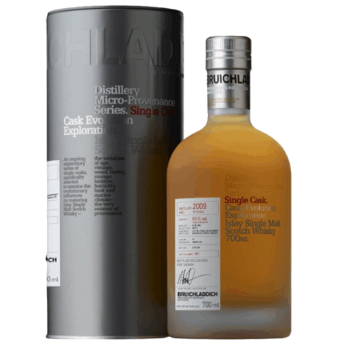 布萊迪 微風土系列2009年波爾多紅酒桶單一麥芽威士忌Bruichladdich Distillery Micro Provenance Series Single Cask 2009 Single Malt Scotch Whisky