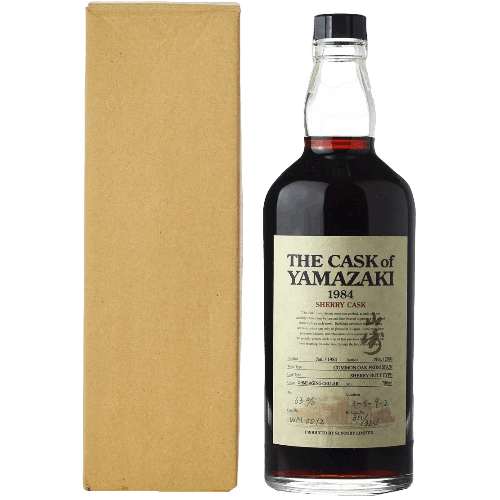 山崎 1984 雪莉桶原酒 The Cask of Yamazaki 1984 Single Malt Whisky 山崎 1984 雪莉桶原酒 The Cask of Yamazaki 1984 Single Malt Whisky