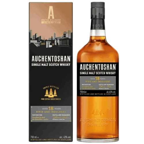 歐肯 18年單一麥芽威士忌 Auchentoshan 18 Year Old Single Malt Whisky