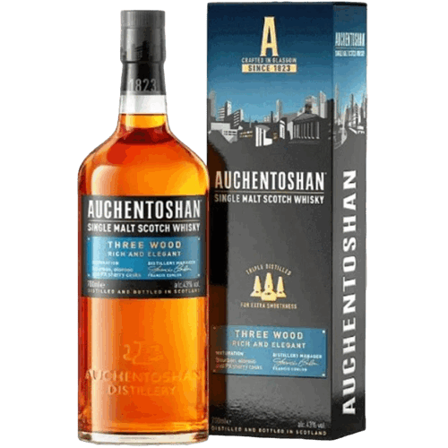 歐肯 三桶單一麥芽威士忌 Auchentoshan Three Wood Single Malt Whisky
