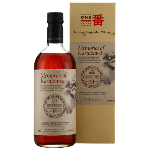 輕井澤1999 14年單一麥芽日本威士忌Karuizawa 1999 Single Cask 14YO #855 Memories of Karuizawa
