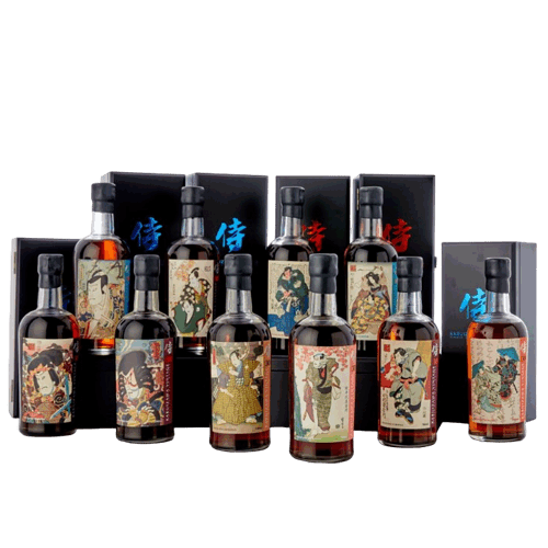 輕井澤 侍系列Karuizawa 30 Year Old Samurai Series Set NV (10 BT70)-
