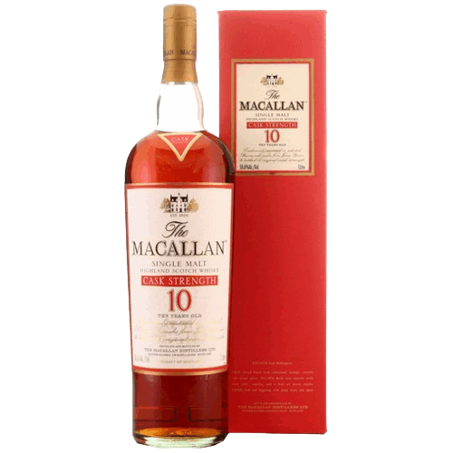 麥卡倫 10年原酒 草寫版-The Macallan 10yo Cask Strength Single Malt Scotch Whisky