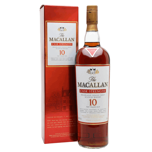 麥卡倫 10年 原酒The Macallan 10yo Cask Strength Single Malt Scotch Whisky