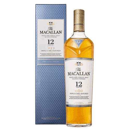 麥卡倫 12年 黃金三桶 新版-The Macallan 12yo Fine Oak Single Malt Scotch Whisky