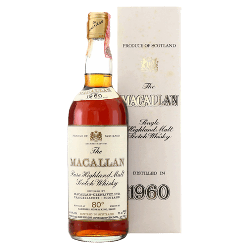 麥卡倫 1960年Macallan 1960 Special Selection Single Malt Scotch Whisky
