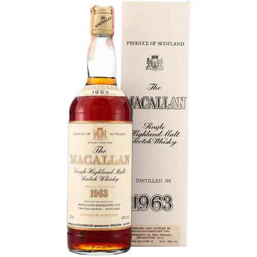 麥卡倫 1963年Macallan 1963 Special Selection Single Malt Scotch Whisky