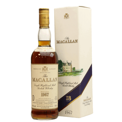 麥卡倫 18年 1967年Macallan 1967 Special Selection 18 years Single Malt Scotch Whisky