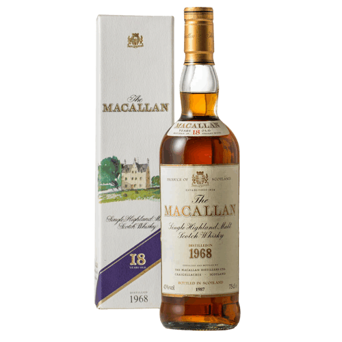 麥卡倫 18年 1968年Macallan 1968 Special Selection 18 years Single Malt Scotch Whisky