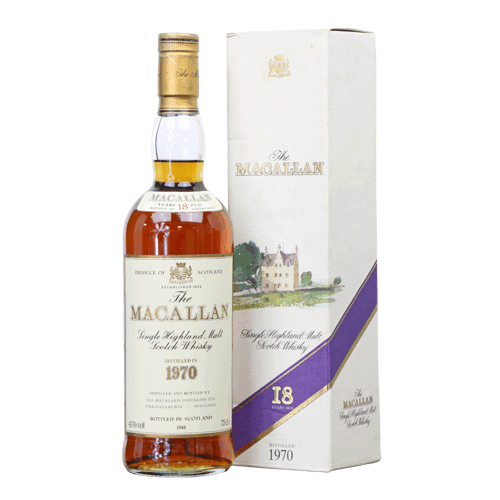 麥卡倫 18年 1970年Macallan 1970 Special Selection 18 years Single Malt Scotch Whisky