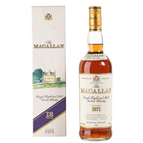 麥卡倫 18年 1971年Macallan 1971 Special Selection 18 years Single Malt Scotch Whisky