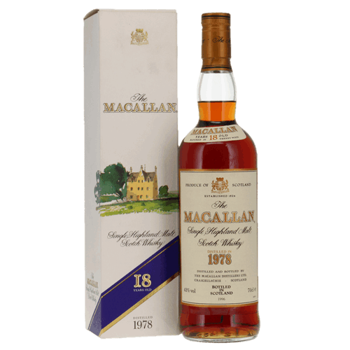 麥卡倫 18年 1978年Macallan 1978 Special Selection 18 years Single Malt Scotch Whisky