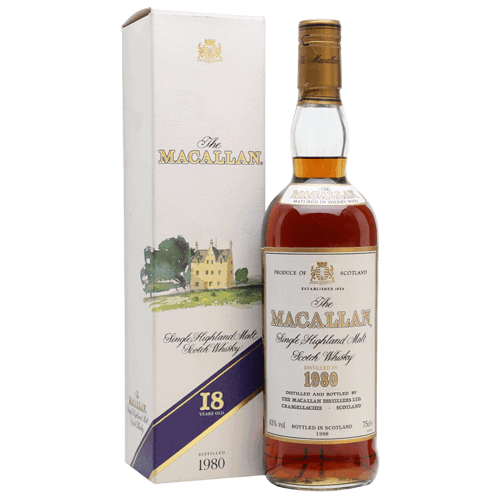 麥卡倫 18年 1980年Macallan 1980 Special Selection 18 years Single Malt Scotch Whisky