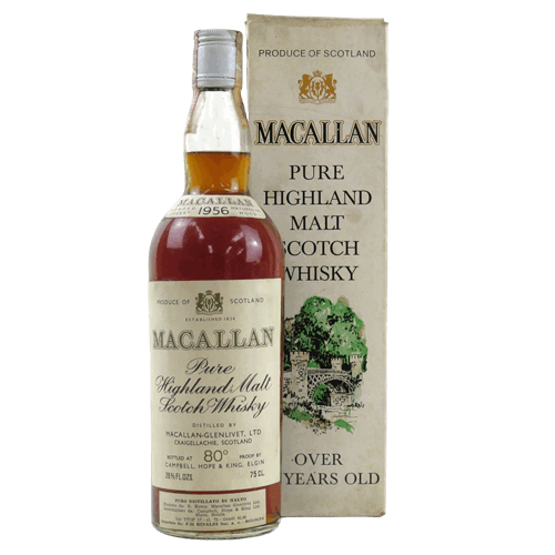麥卡倫 15年 1956年 絕版品-The Macallan 15yo 1956 80 proof Single Malt Scotch Whisky