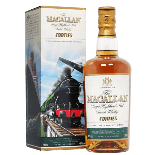麥卡倫 1930 旅行組 火車-The Macallan Travel Series Single Malt Scotch Whisky