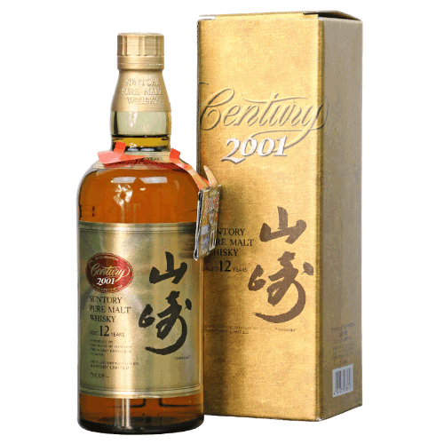山崎12年CENTURY 2001限定版Yamazaki Suntory Pure Malt 12 Year Old Century 2001 Japanese Whisky