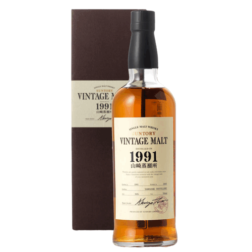 山崎蒸餾所1991日本威士忌Yamazaki 1991 VINTAGE MALT Japanese Whisky
