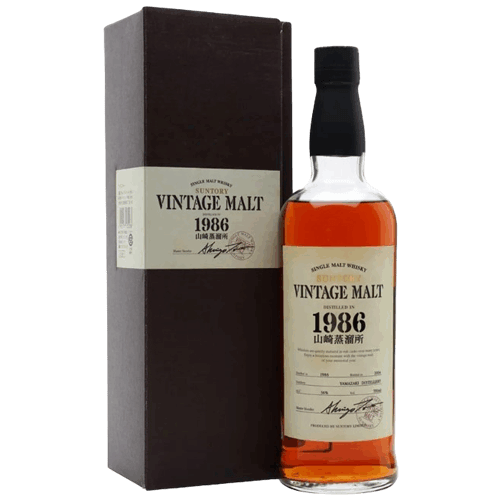 山崎蒸餾所1986日本威士忌Yamazaki 1986 VINTAGE MALT Japanese Whisky