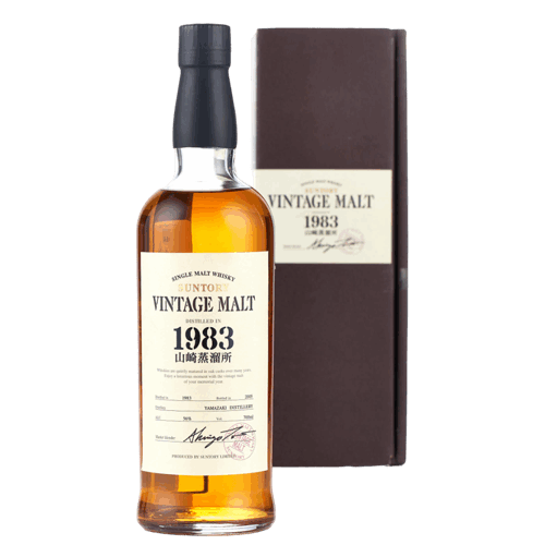 山崎蒸餾所1983日本威士忌Yamazaki 1983 VINTAGE MALT Japanese Whisky