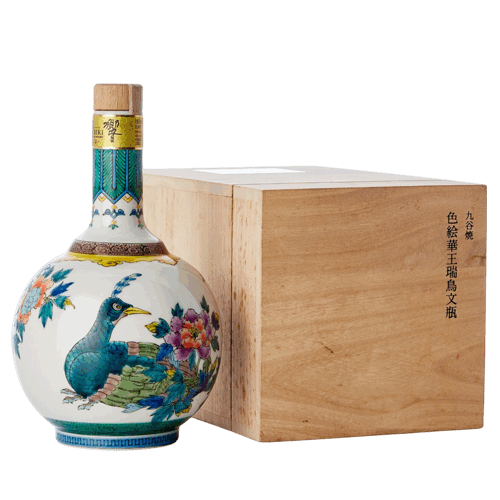 響21年 九谷燒 色絵華王瑞鳥文瓶 日本威士忌Hibiki 21 Year Kutani Ceramic Collection Japanese Whisky