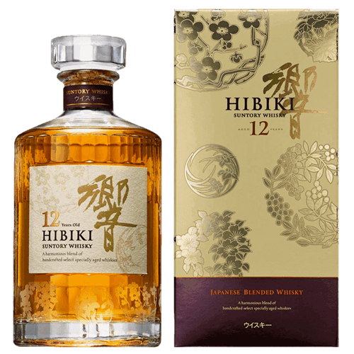 響 12年 花鳥風月 日本調和威士忌 Hibiki 12 Year Old Japanese Whisky