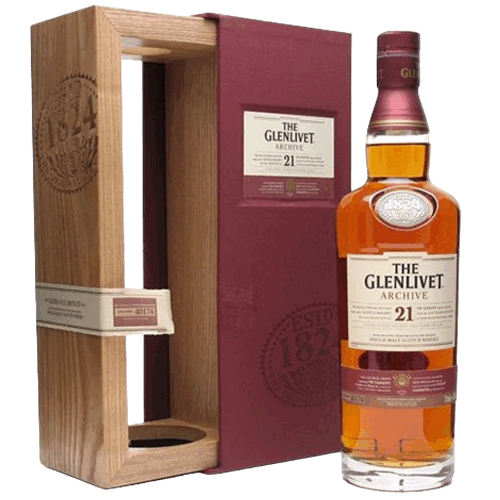 格蘭利威21年 舊包裝 單一麥芽蘇格蘭威士忌The Glenlivet Archive 21YO Single Malt Scotch Whisky