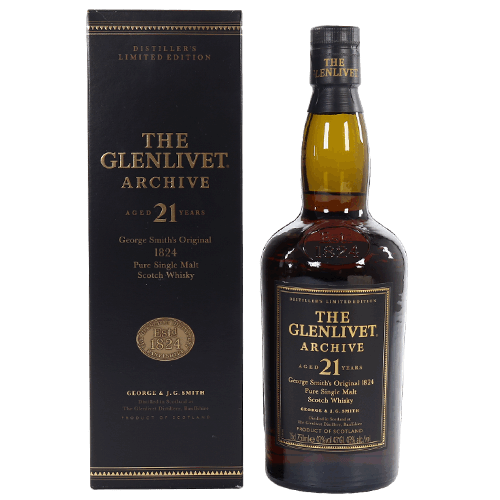 格蘭利威21年 舊版 單一麥芽蘇格蘭威士忌The Glenlivet Archive 21YO Single Malt Scotch Whisky