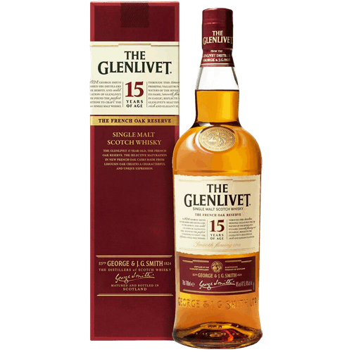 格蘭利威15年 新版 單一麥芽蘇格蘭威士忌The Glenlivet 15YO Single Malt Scotch Whisky