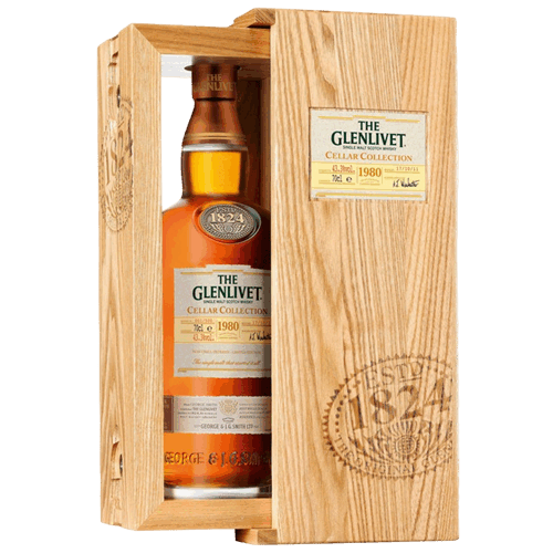格蘭利威 酒窖珍藏1980年 單一麥芽威士忌The Glenlivet Cellar Collection 1980 Single Malt Scotch Whisky