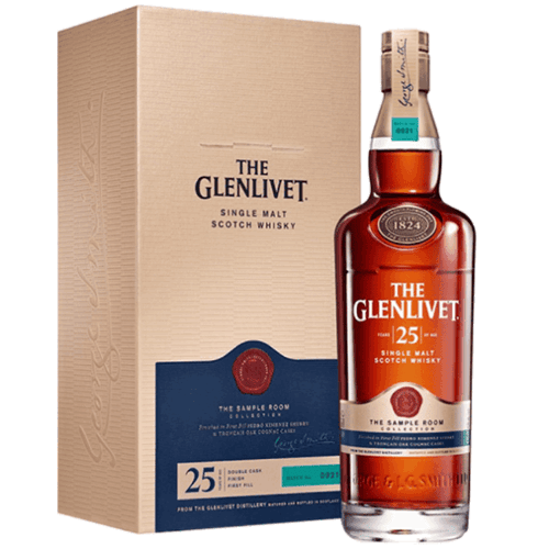 格蘭利威25年 雙重過桶極致工藝 單一麥芽蘇格蘭威士忌The Glenlivet 25YO Single Malt Scotch Whisky