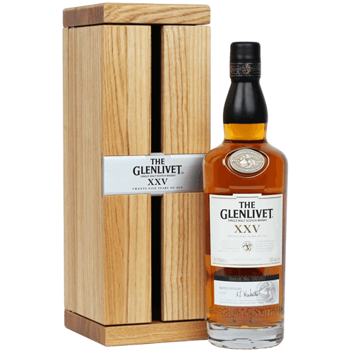 格蘭利威25年 舊包裝 單一麥芽蘇格蘭威士忌The Glenlivet 25YO Single Malt Scotch Whisky