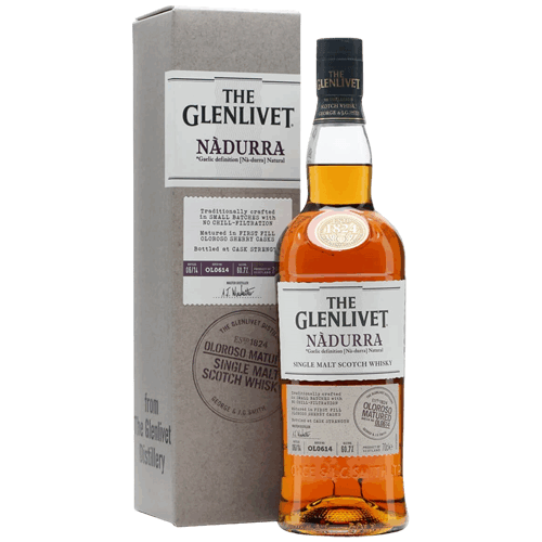 格蘭利威 Nadurra雪莉桶原酒 單一麥芽蘇格蘭威士忌The Glenlivet Nadurra First Fill Oloroso Sherry Cask Single Malt Scotch Whisky