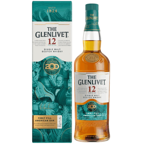 格蘭利威12年 200週年限定版 單一麥芽蘇格蘭威士忌The Glenlivet 12 Years Old Y 200th Anniversary Single Malt Scotch Whisky