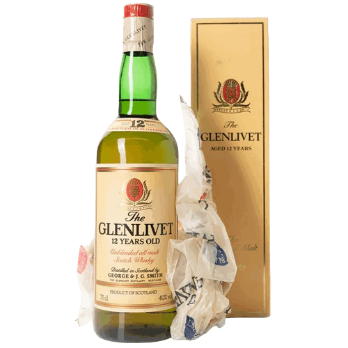 格蘭利威12年(舊版)單一麥芽威士忌Glenlivet 12YO Bot